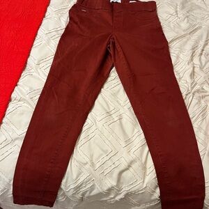Nine West Terracotta Skinny Pants